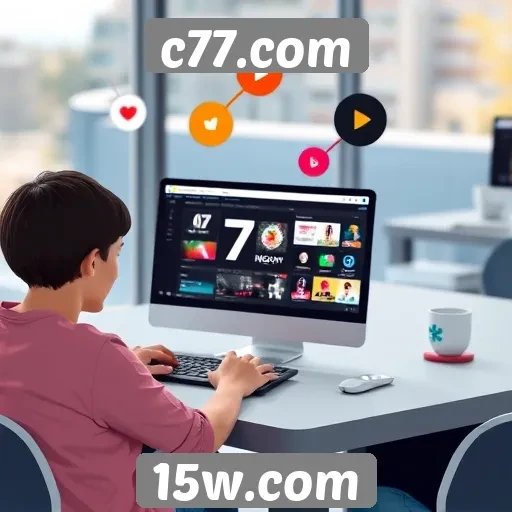 c77.com apresenta novas funcionalidades interativas