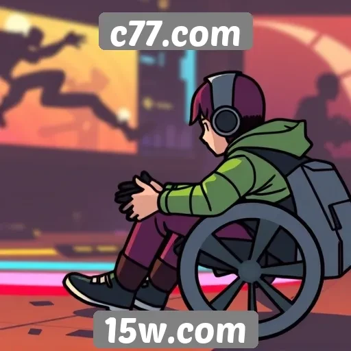 Acessibilidade em jogos no site c77.com